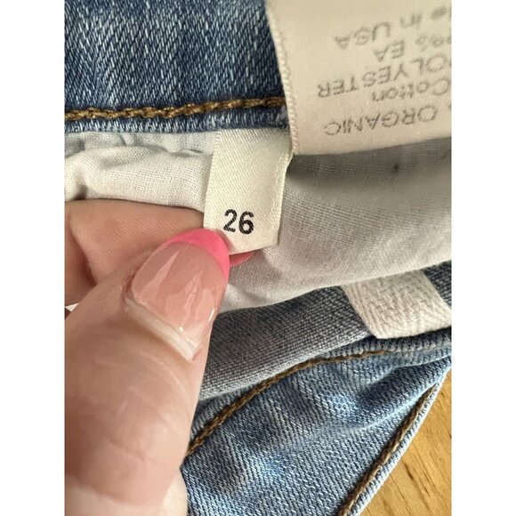 REFORMATION High Rise Skinny Jean in Amalfi Wash Size 26 Party Preppy Designer - Picture 7 of 16